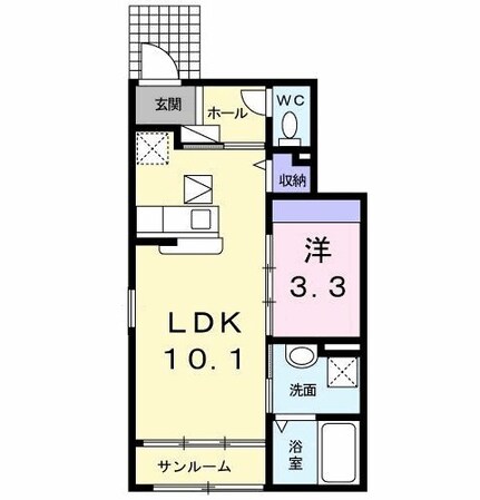 リーフェの物件間取画像